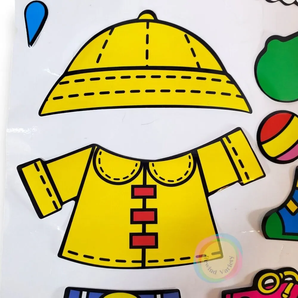 Colorforms Miss Weather Dress Up Set Complete Unused 2017